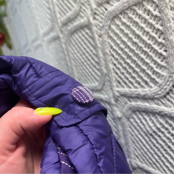 WEATHERPROOF | Purple Quilted Puffer Vest | Girl's - Picture 9 of 9